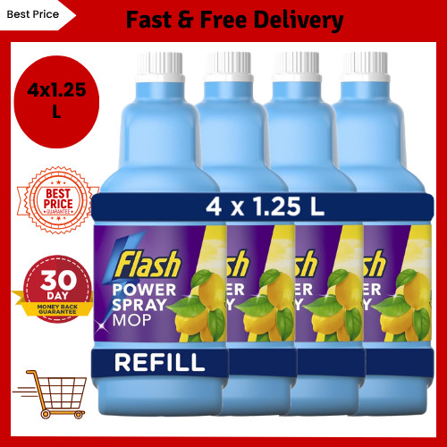 Pack flash speed mop refills - 4,